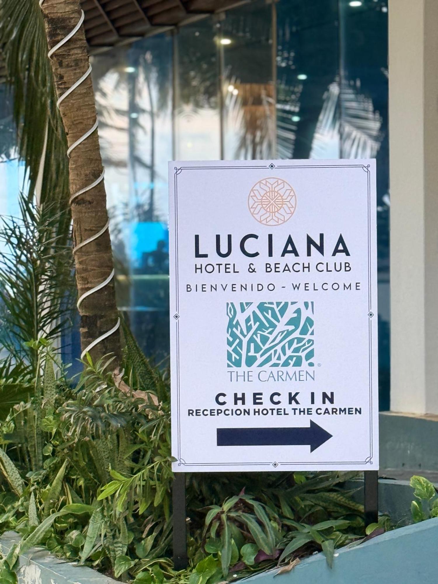 Luciana Hotel & Beach Club Playa del Carmen Exteriör bild